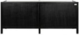 Hampton Wood Dreser With 6 Drawers Dressers LOOMLAN By Noir