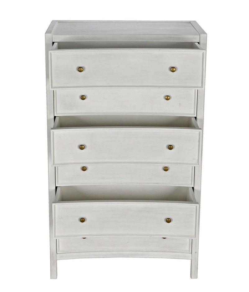 Hampton Wood Tall Boy Dressers LOOMLAN By Noir