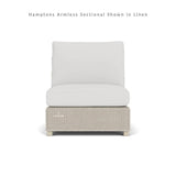 Hamptons Armless Sectional Unit All-Weather Outdoor Furniture Outdoor Modulars LOOMLAN By Lloyd Flanders