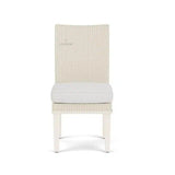 Hamptons Outdoor Furniture Wicker Armless Dining Chair Lloyd Flanders Outdoor Dining Chairs LOOMLAN By Lloyd Flanders