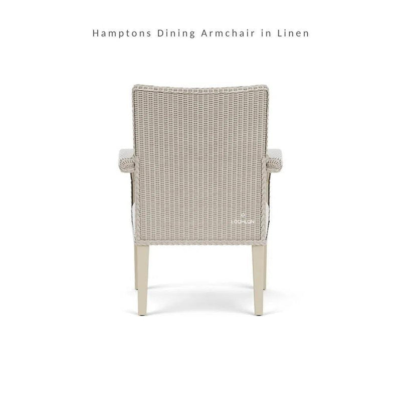 Hamptons Outdoor Furniture Wicker Dining Armchair Lloyd Flanders Outdoor Dining Chairs LOOMLAN By Lloyd Flanders