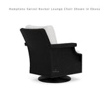 Hamptons Outdoor Furniture Wicker Swivel Rocker Lounge Chair Outdoor Lounge Chairs LOOMLAN By Lloyd Flanders