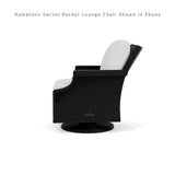 Hamptons Outdoor Furniture Wicker Swivel Rocker Lounge Chair Outdoor Lounge Chairs LOOMLAN By Lloyd Flanders