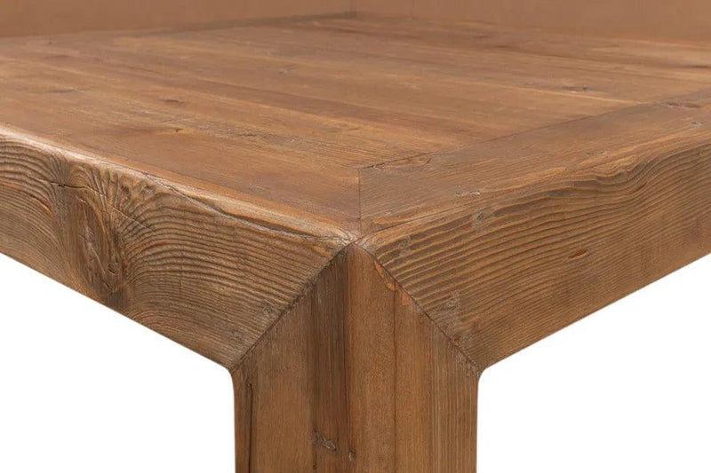 Handmade Square Coffee Table Natural 39" Coffee Tables LOOMLAN By Sarreid