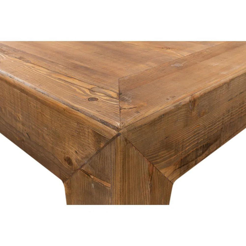 Handmade Square Coffee Table Natural 57" Coffee Tables LOOMLAN By Sarreid