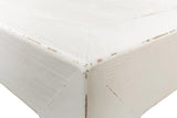 Handmade Square Coffee Table White 57" Coffee Tables LOOMLAN By Sarreid