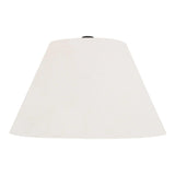 Hanna Mango Wood and Textured Cotton Black Table Lamp Table Lamps LOOMLAN By Moe's Home