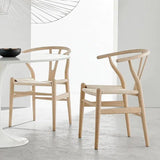 Hans Dining Arm Chair Natural Outdoor Dining Chairs LOOMLAN By Artesia