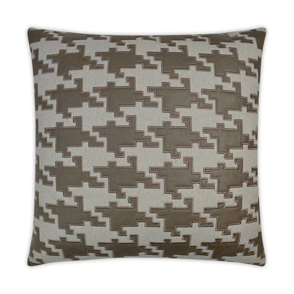 Harlan Brown Throw Pillow With Insert Throw Pillows LOOMLAN By D.V. Kap