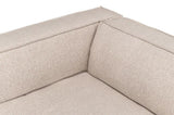 Harland Sofa Beige Linen Upholstery Sofas & Loveseats LOOMLAN By Sarreid