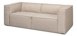 Harland Sofa Beige Linen Upholstery Sofas & Loveseats LOOMLAN By Sarreid