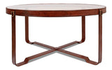 Harness Round Coffee Table Coffee Tables LOOMLAN By Sarreid