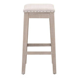 Harper Counter Stool Performance Fabric Linen Blend Counter Stools LOOMLAN By Essentials For Living