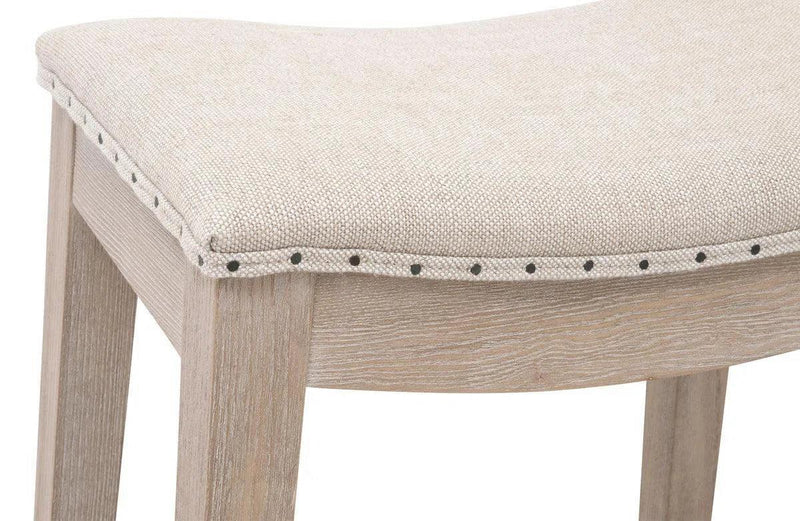 Harper Counter Stool Performance Fabric Linen Blend Counter Stools LOOMLAN By Essentials For Living