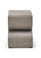 Harper Fiber Reinforced Concrete Square Side Table Outdoor Side Tables LOOMLAN By Urbia