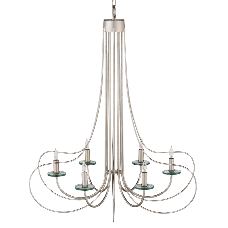 Harrow Chandelier Chandeliers LOOMLAN By Currey & Co