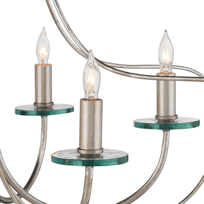 Harrow Chandelier Chandeliers LOOMLAN By Currey & Co