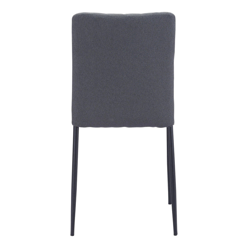 Harve Dining Chair (Set of 2) Gray Dining Chairs LOOMLAN By Zuo Modern