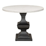 Haviland Marble Round Dining Table White Dining Tables LOOMLAN By Sarreid