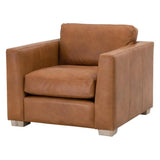 Hayden Taper Sofa Chair Top Grain Leather Down & Feather Club Chairs LOOMLAN By Essentials For Living