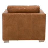 Hayden Taper Sofa Chair Top Grain Leather Down & Feather Club Chairs LOOMLAN By Essentials For Living