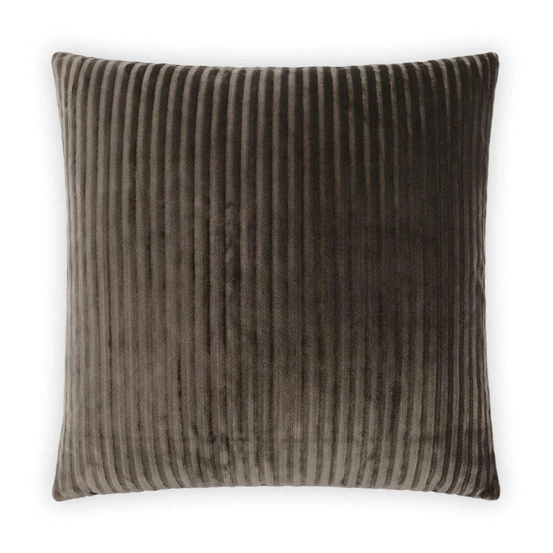 Hayworth Cedar Coffee Brown Throw Pillow With Insert Throw Pillows LOOMLAN By D.V. Kap