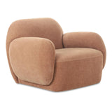 Hazel Polyester Upholstered Lounge Armchair Lounge Chairs LOOMLAN By Moe's Home