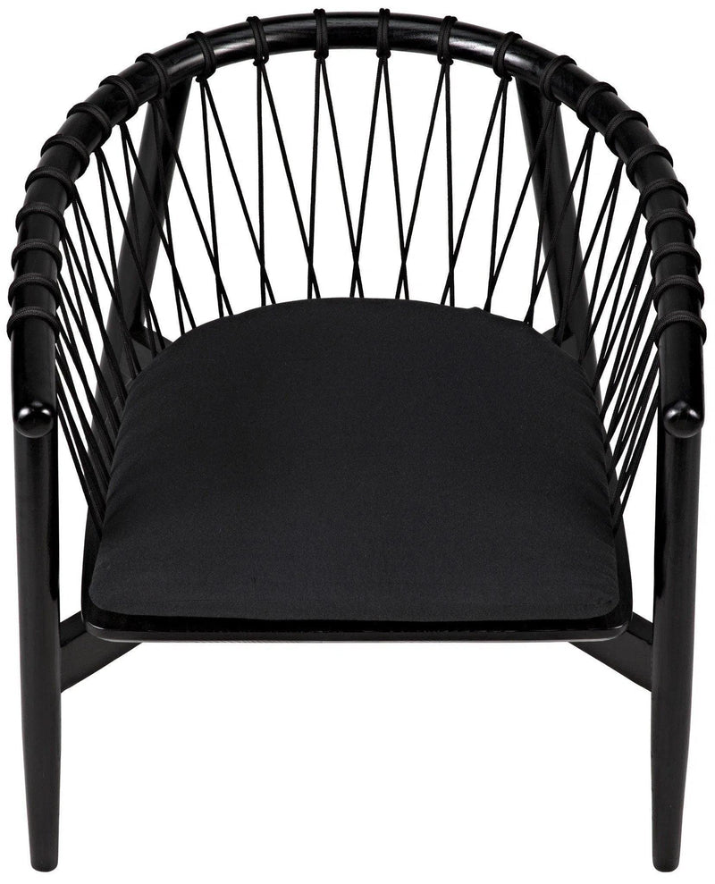 Hector Chair, Charcoal Black Dining Chairs LOOMLAN By Noir