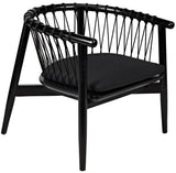 Hector Chair, Charcoal Black Dining Chairs LOOMLAN By Noir