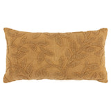 Hena Textured Decorative Lumbar Pillow For Couch Throw Pillows LOOMLAN By LOOMLAN