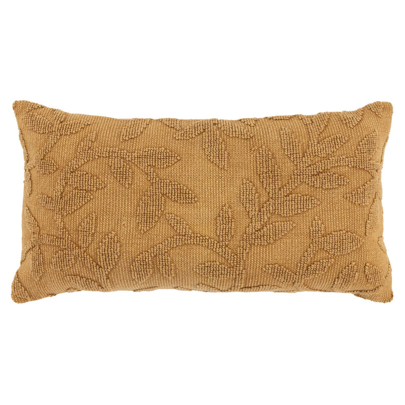 Hena Textured Decorative Lumbar Pillow For Couch Throw Pillows LOOMLAN By LOOMLAN