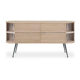 Henrich Natural Wood Sideboard Sideboards LOOMLAN By Moe's Home