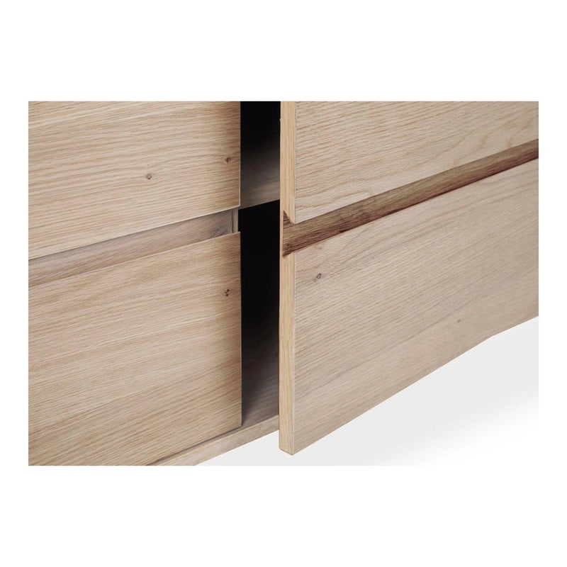 Henrich Natural Wood Sideboard Sideboards LOOMLAN By Moe's Home