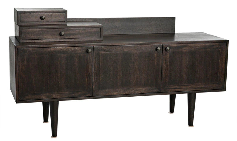 Hermes Sideboard, Ebony Walnut Sideboards LOOMLAN By Noir