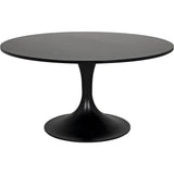 Herno Steel Round Table Dining Tables LOOMLAN By Noir