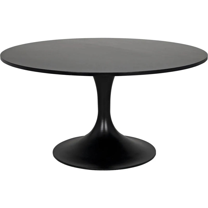 Herno Steel Round Table Dining Tables LOOMLAN By Noir