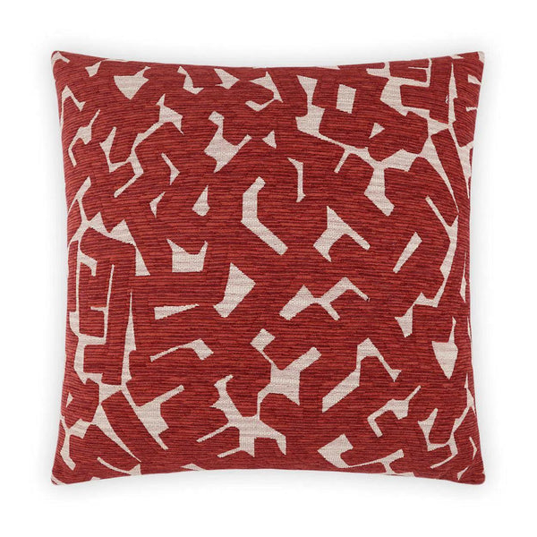 Hero Paprika Red Throw Pillow With Insert Throw Pillows LOOMLAN By D.V. Kap