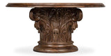 Hestia Carved Round Dining Table Dining Tables LOOMLAN By Sarreid