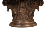 Hestia Carved Round Dining Table Dining Tables LOOMLAN By Sarreid