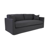 Heston Sofa - Black Fabric Sofas & Loveseats LOOMLAN By LH Imports