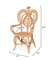 Hibiscus Arm Chair Club Chairs LOOMLAN By Jamie Young