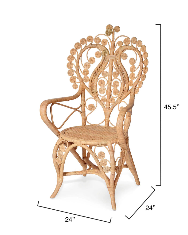 Hibiscus Arm Chair Club Chairs LOOMLAN By Jamie Young