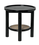 Hide Away Side Table, Charcoal Black Side Tables LOOMLAN By Noir