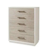 High Gloss Boca Grande Five Drawer Chest Chests LOOMLAN By Panama Jack