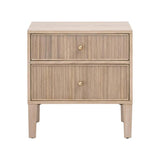 Highland 2-Drawer Nightstand Nightstands LOOMLAN By Essentials For Living