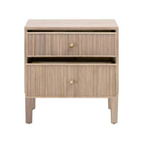 Highland 2-Drawer Nightstand Nightstands LOOMLAN By Essentials For Living