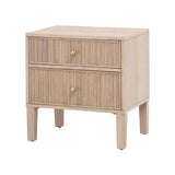 Highland 2-Drawer Nightstand Nightstands LOOMLAN By Essentials For Living