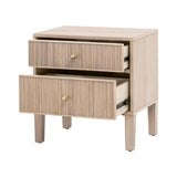 Highland 2-Drawer Nightstand Nightstands LOOMLAN By Essentials For Living