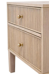 Highland 2-Drawer Nightstand Nightstands LOOMLAN By Essentials For Living