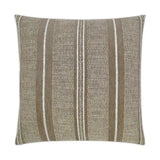 Highland Mocha Brown Throw Pillow With Insert Throw Pillows LOOMLAN By D.V. Kap